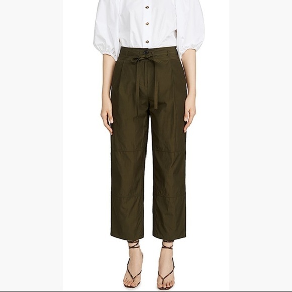 NWT Jason Wu Cropped Workwear Pants 8 - Picture 3 of 16